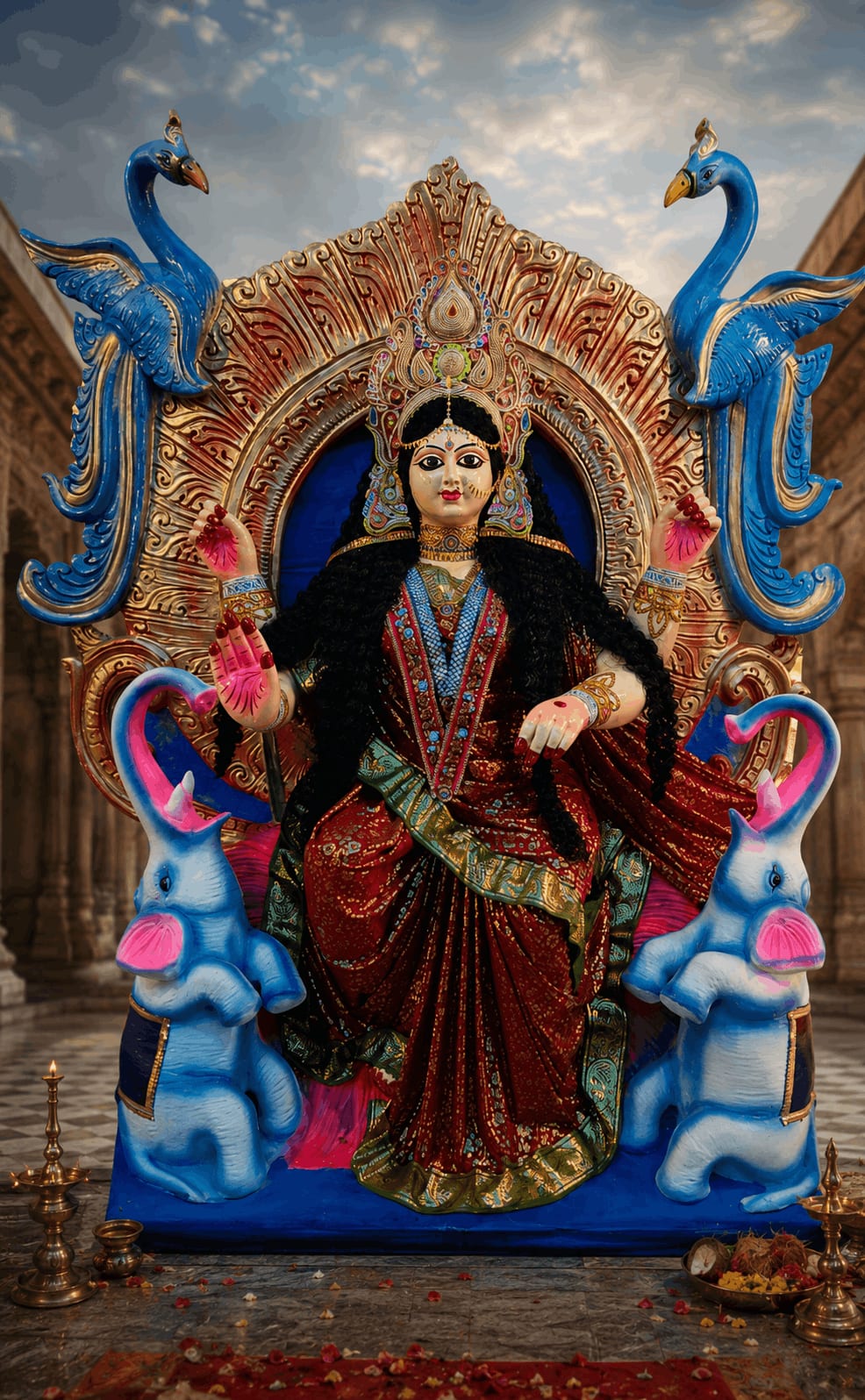 Lakshmi Maa - Lakshmi Maa handcrafted idol