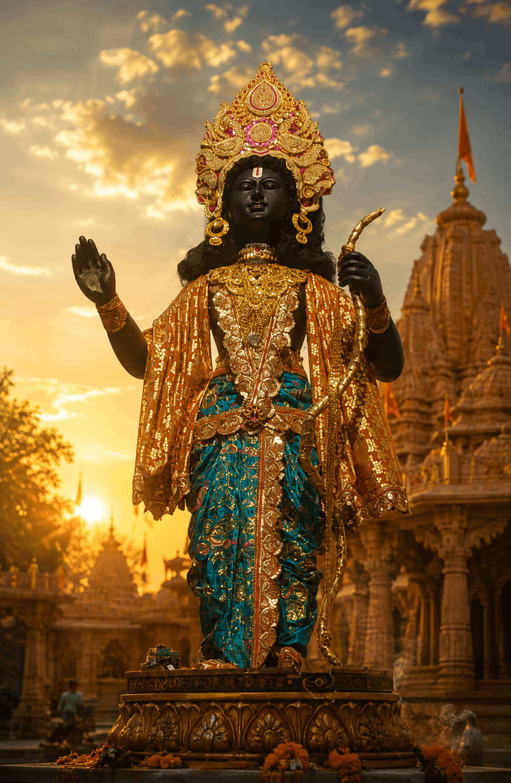 Ram Ji - Ram Ji handcrafted idol