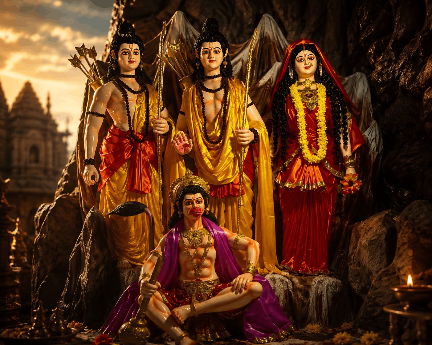 Ram Ji - Ram Ji handcrafted idol