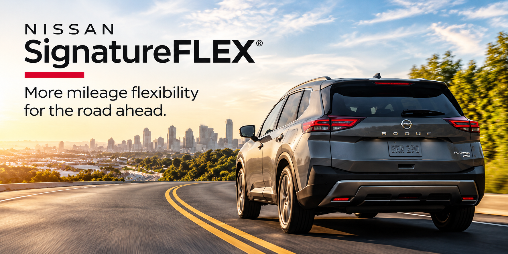 Nissan SignatureFLEX lease offers additional mileage flexibility