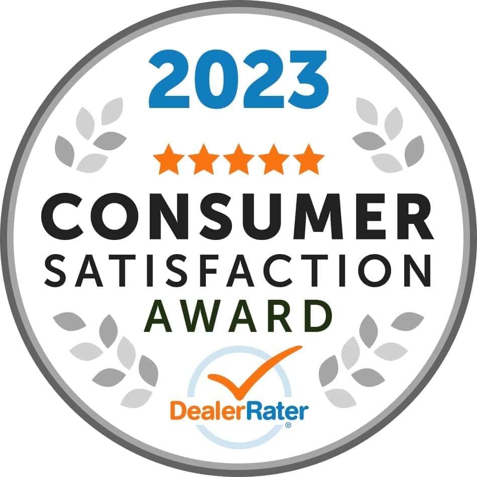 2023 DealerRater Consumer Satisfaction Award