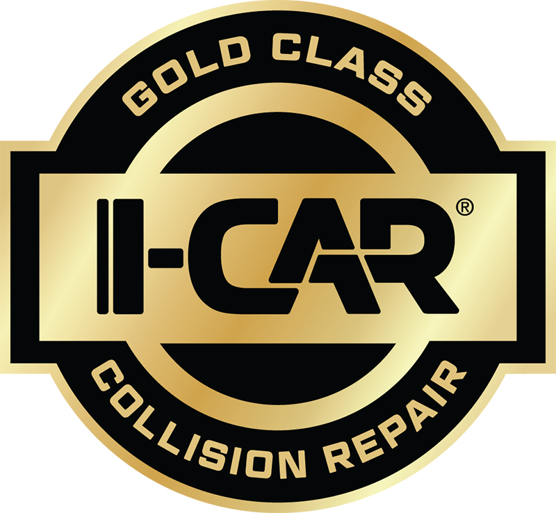 I-CAR Gold Class Collision Repair recognition logo