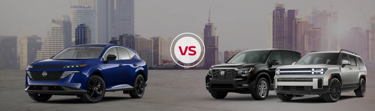 Nissan Murano and competing midsize SUVs