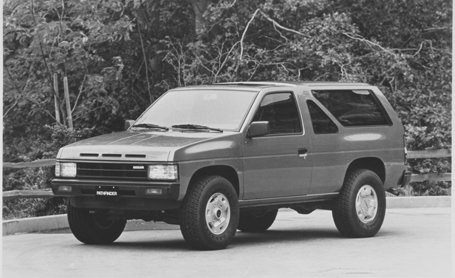 Classic older-generation Nissan Pathfinder SUV