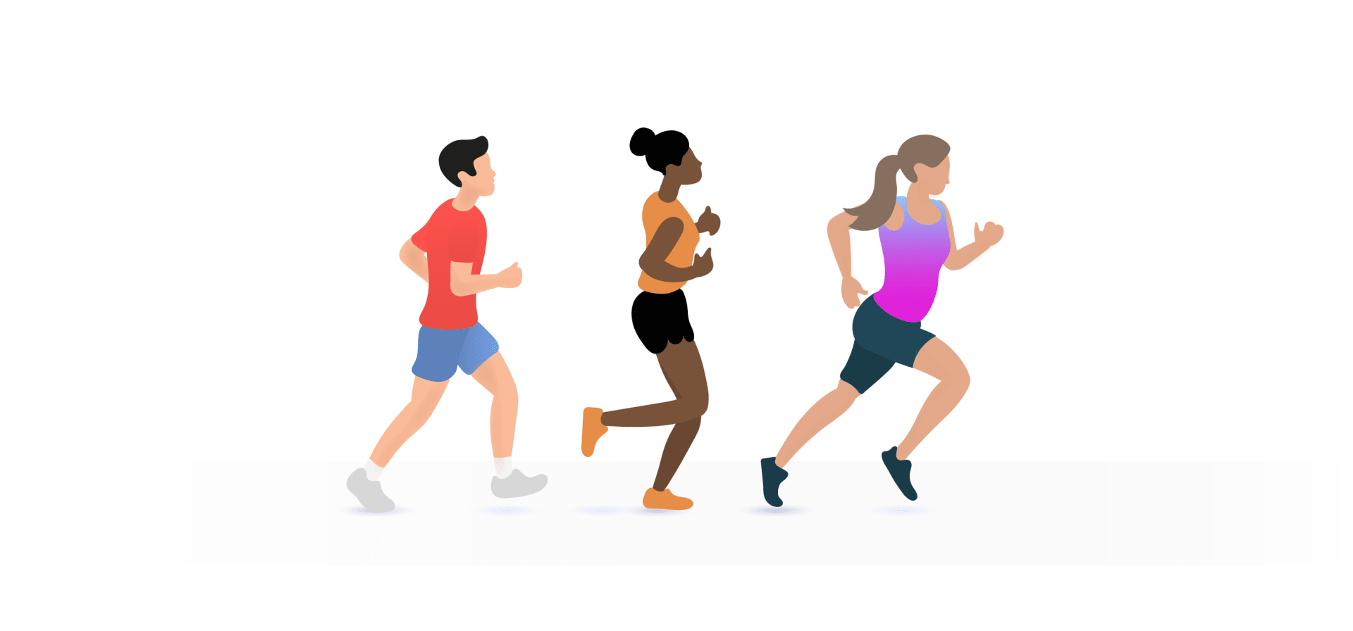 jog in place clipart