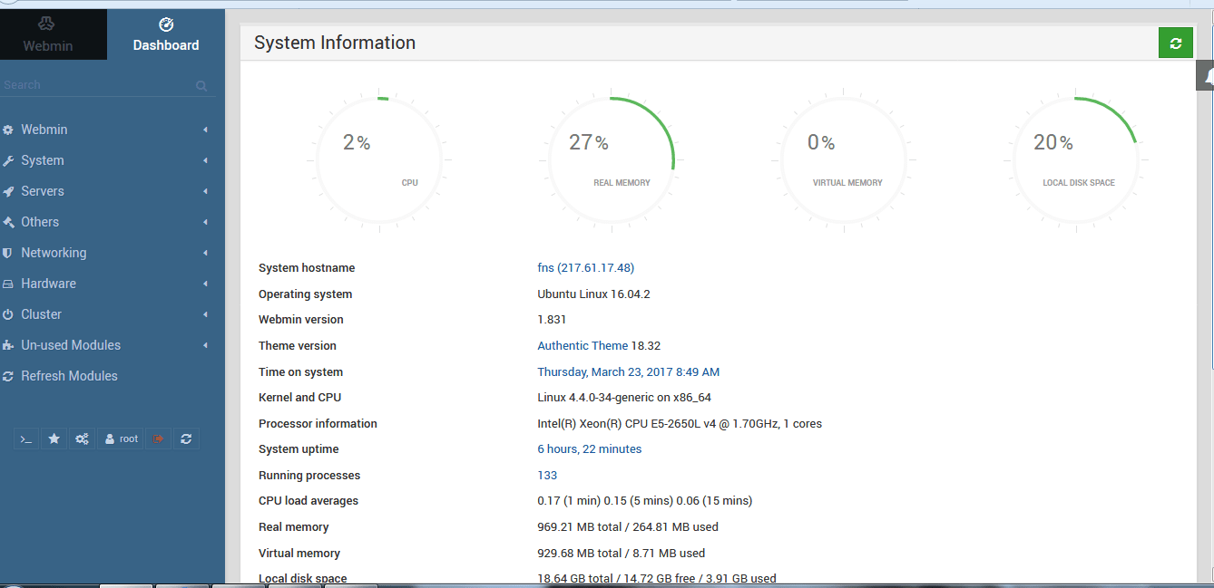 Cara Mudah Install Webmin di Ubuntu 16.04