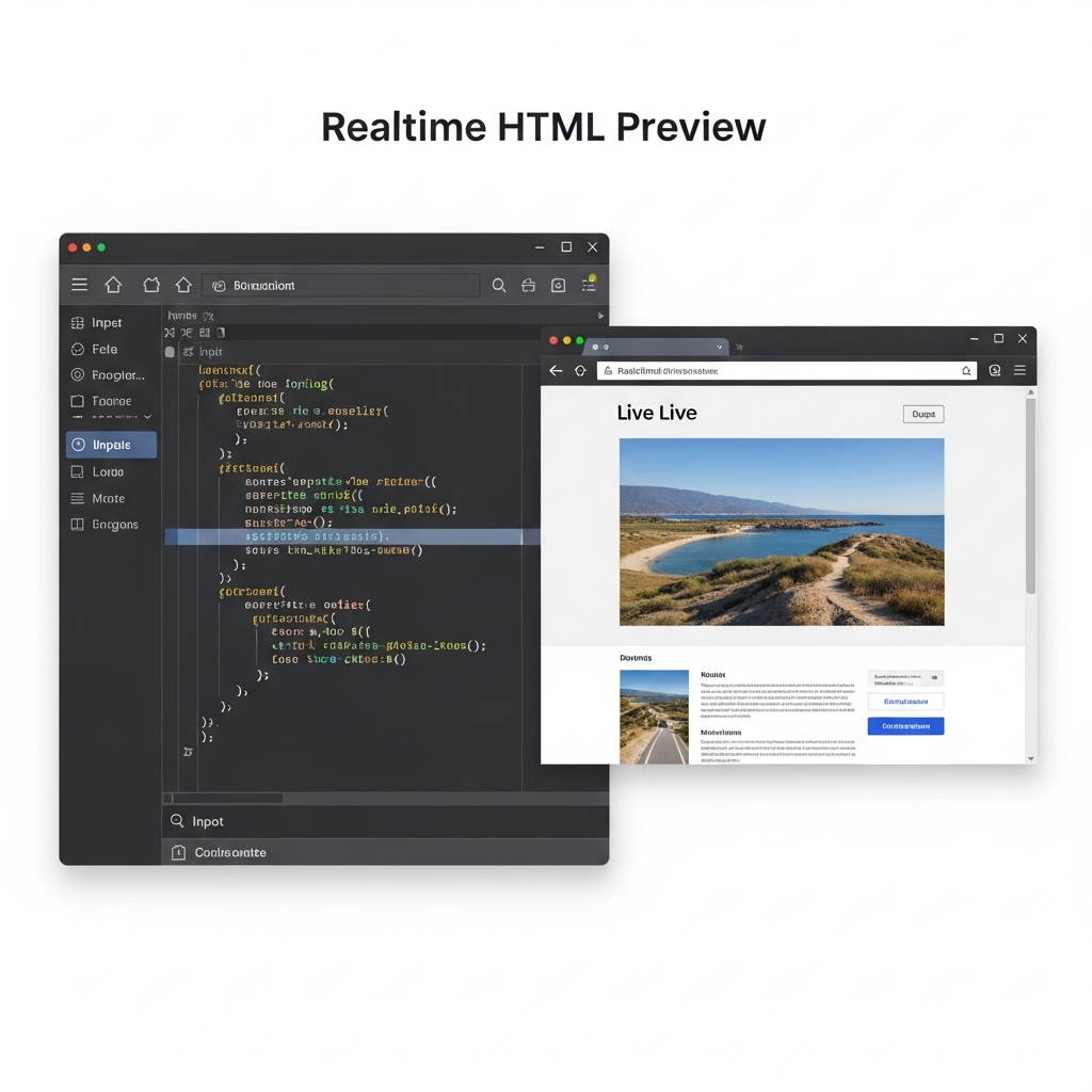 Realtime HTML Viewer