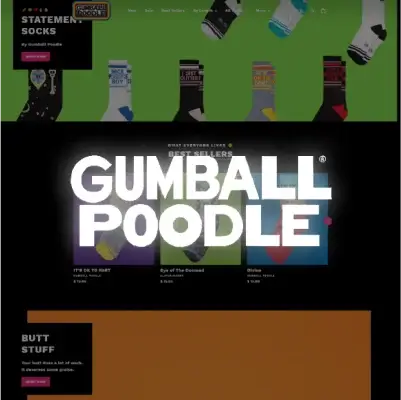 Gumball Poodle Shopify CRO by PCL Labs