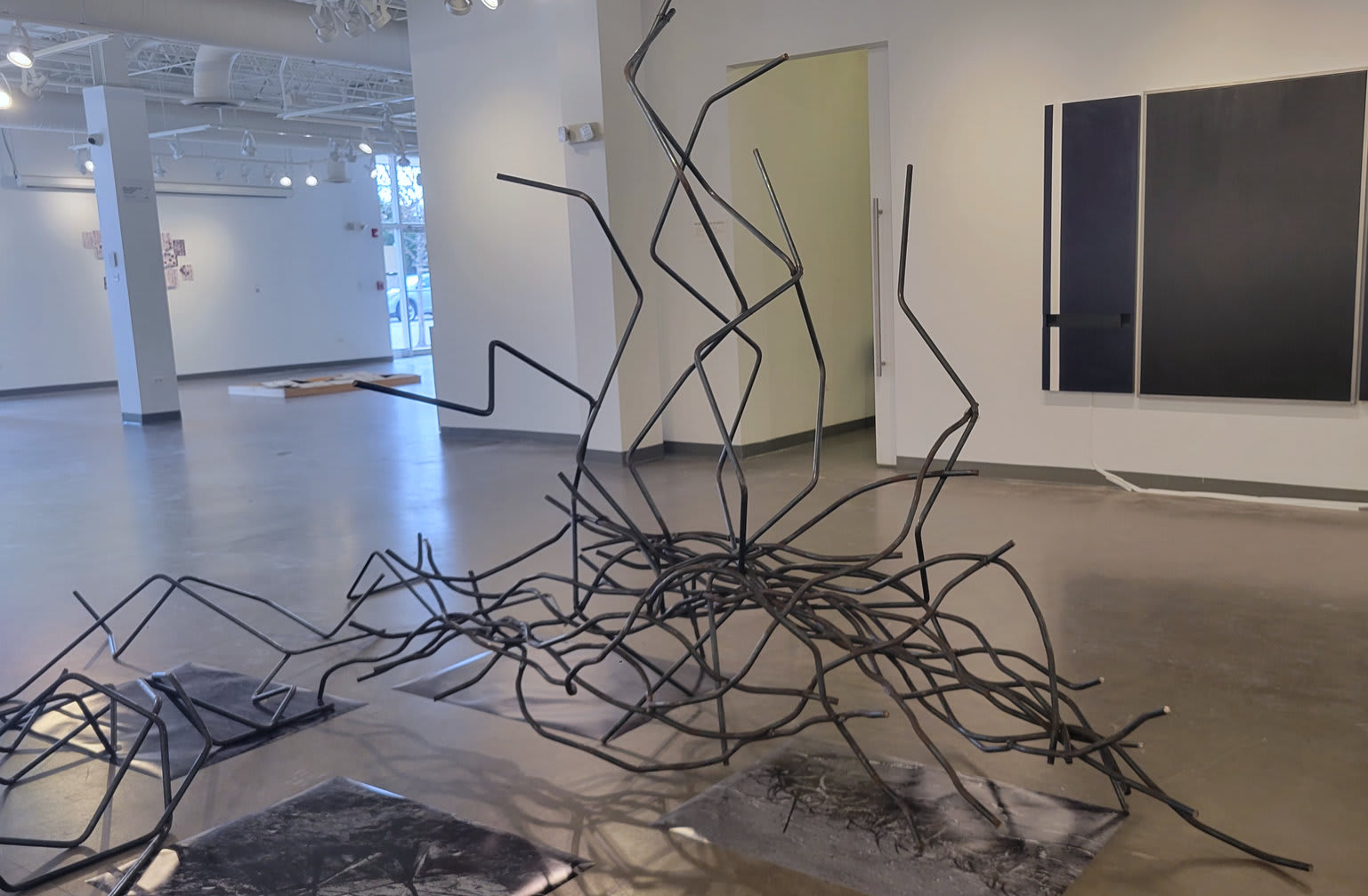 Ramin Takloo-Bighash, The Creature, Steel, approx. 72 x 84 x 36", (details)