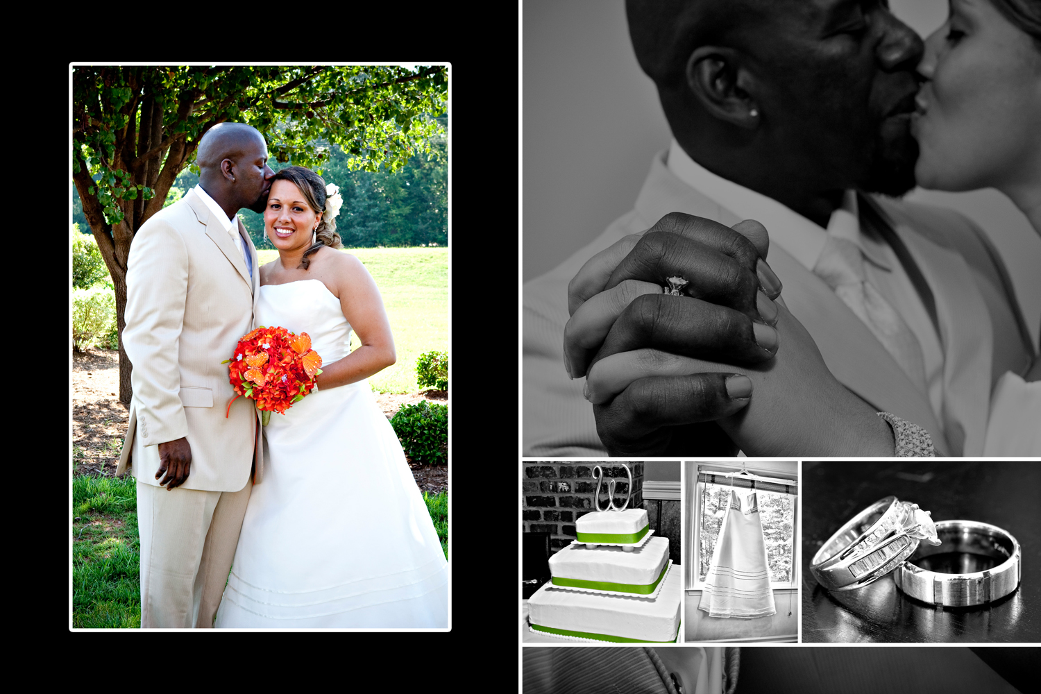 NC Bride and Groom 2