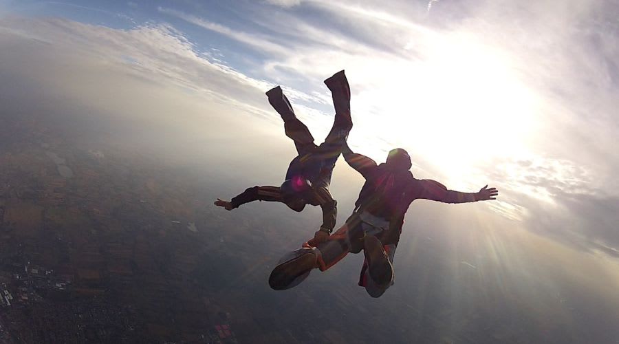 skydive in nepal