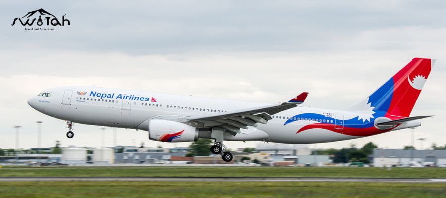 nepal airlines aircraft