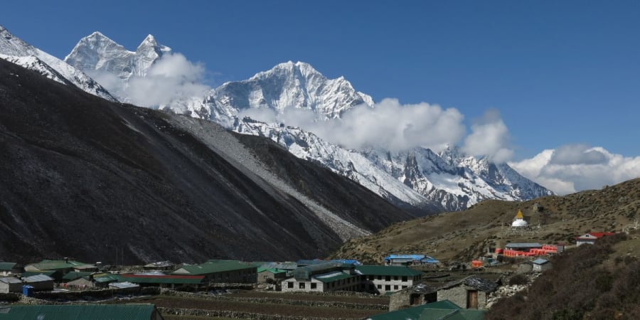 Dingboche village