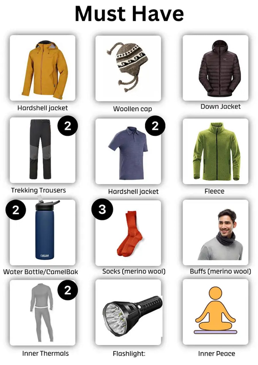 must have items