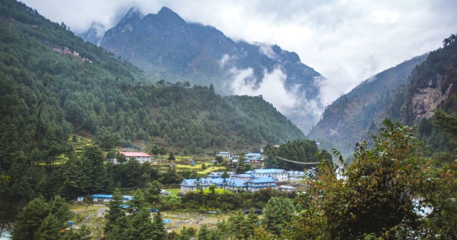 phakding village view