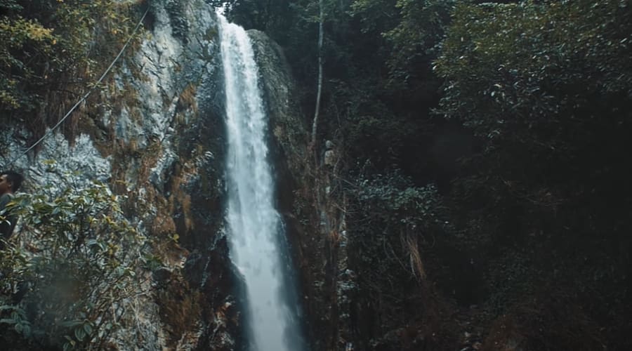 simba waterfall in monsoon