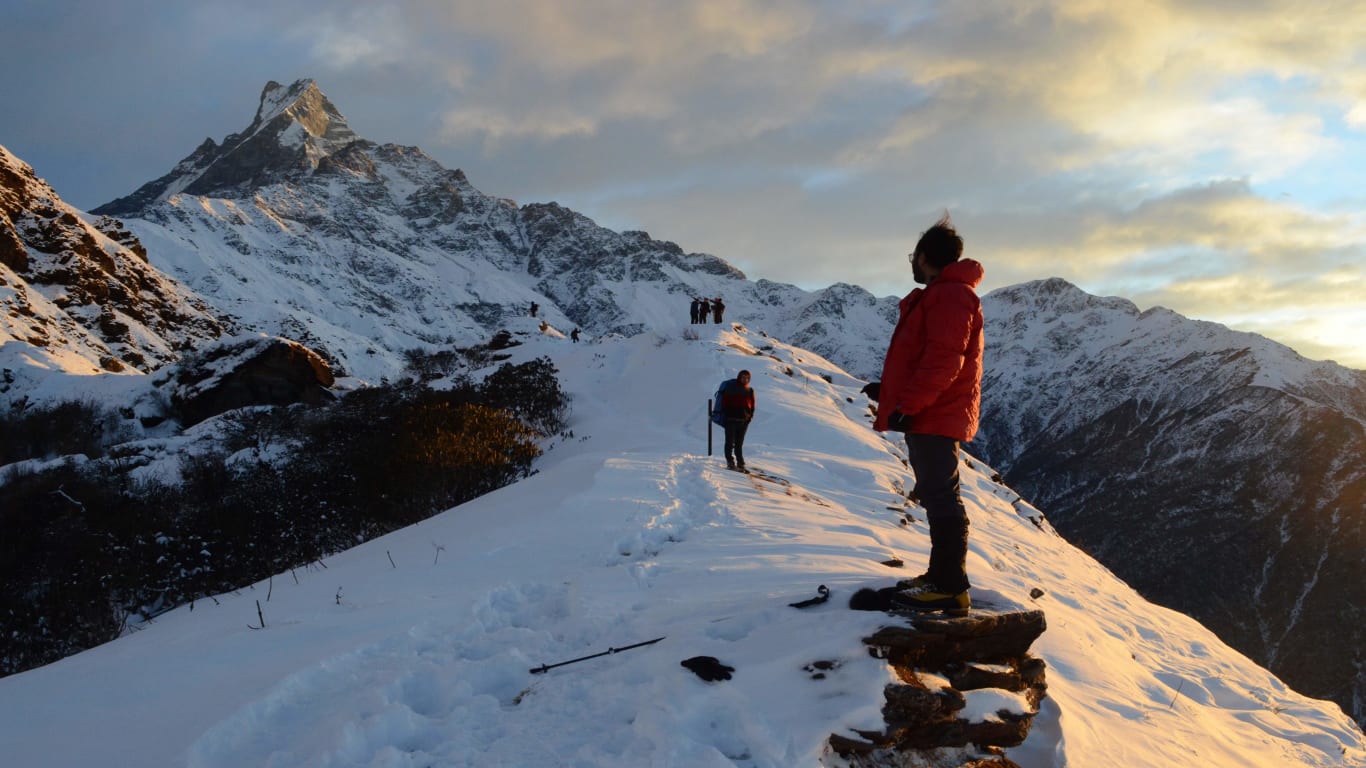 mardi himal view