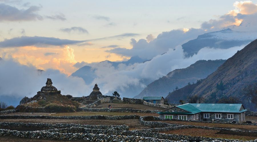 ancient stupa of phortse village