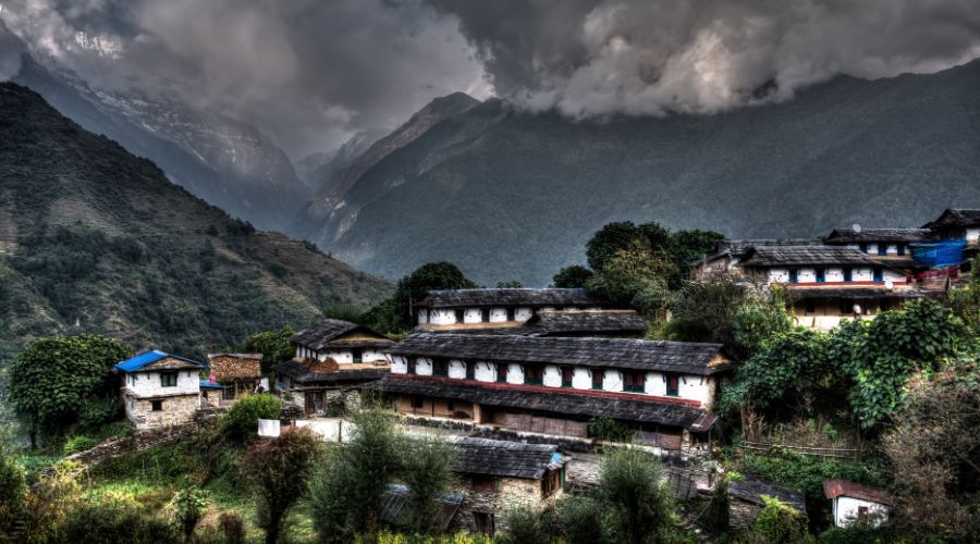 beautiful ghandruk view