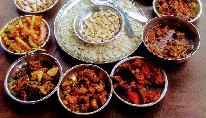 samaj baji traditional newari food
