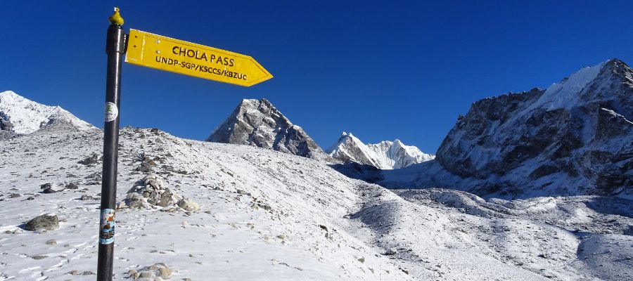 chola pass sing board