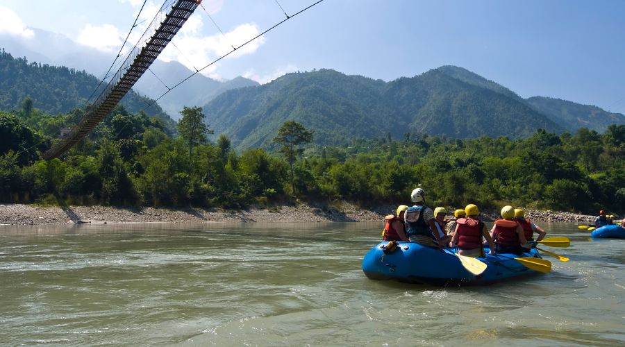 rafting in nepal