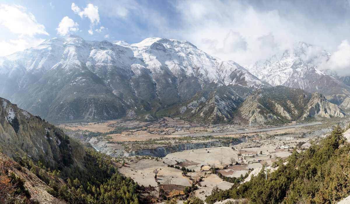 Marsyangdi valley nepal