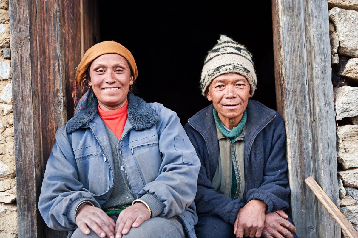 old nepali peoples