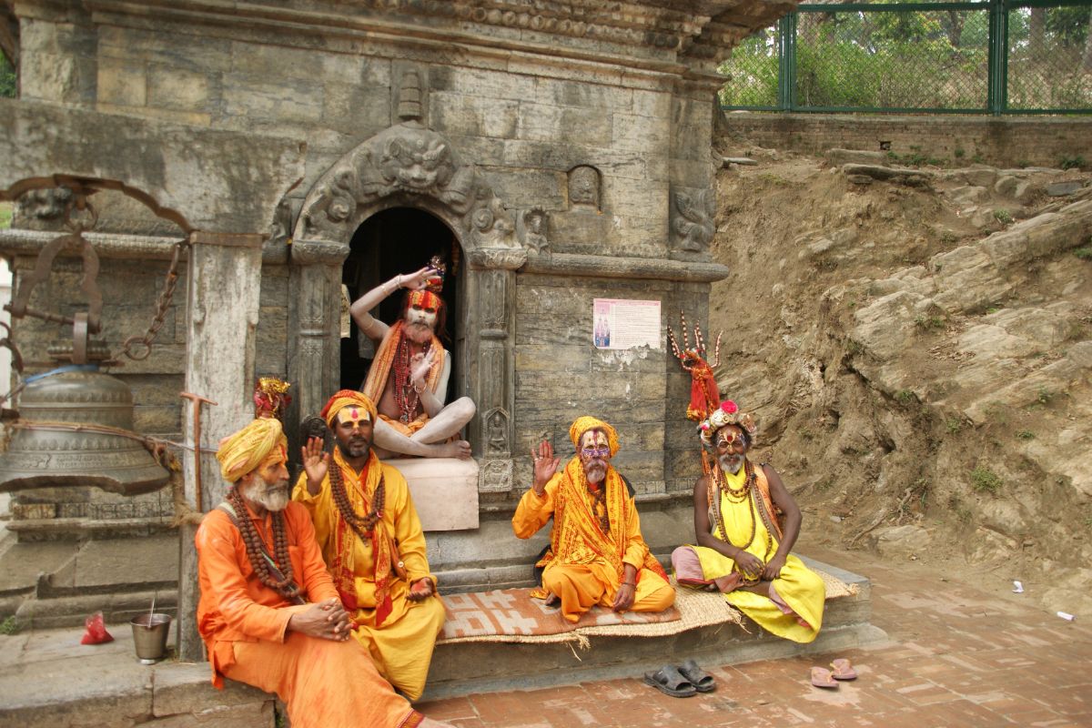 sadus during shiva ratri