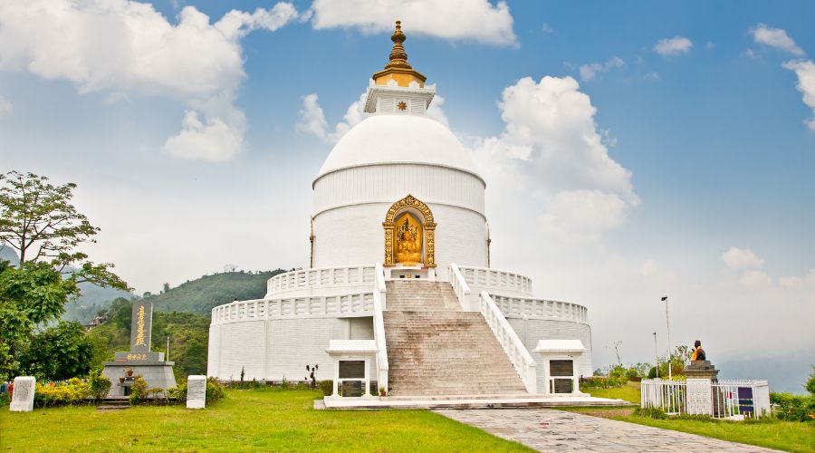 world peace pagoda pokhara