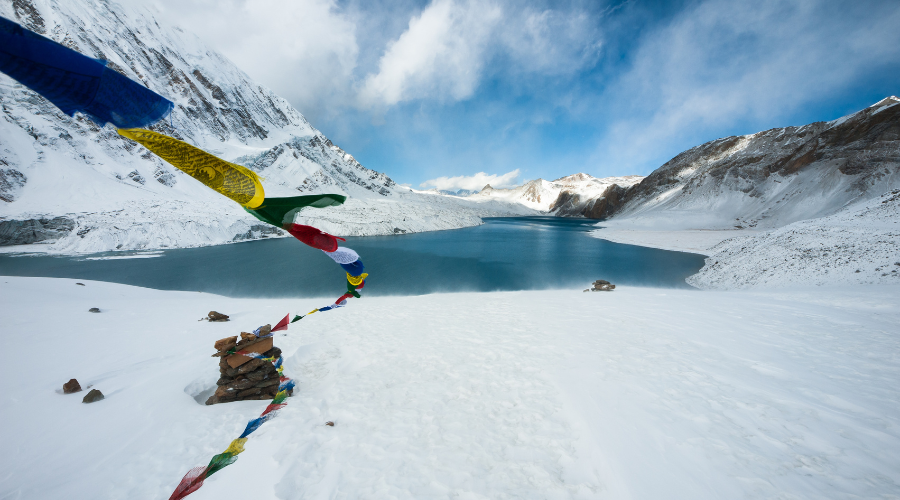 tilicho lake splendid view