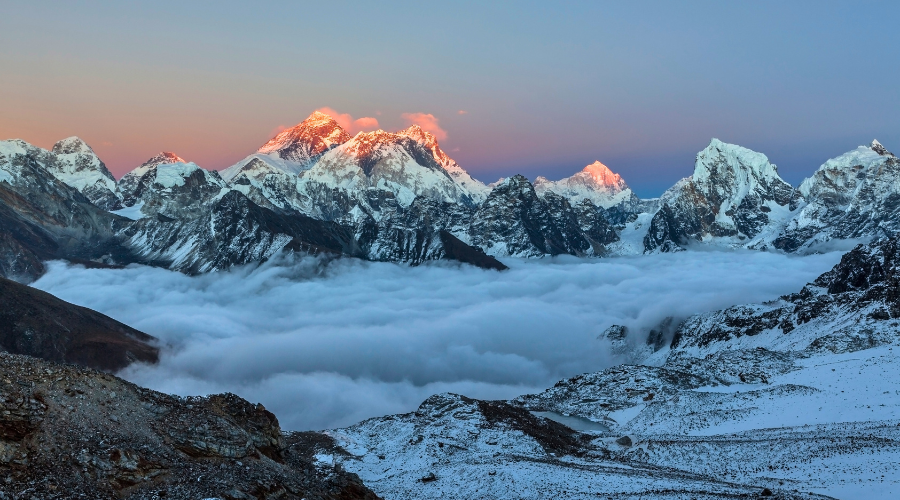 renjo la pass view everest