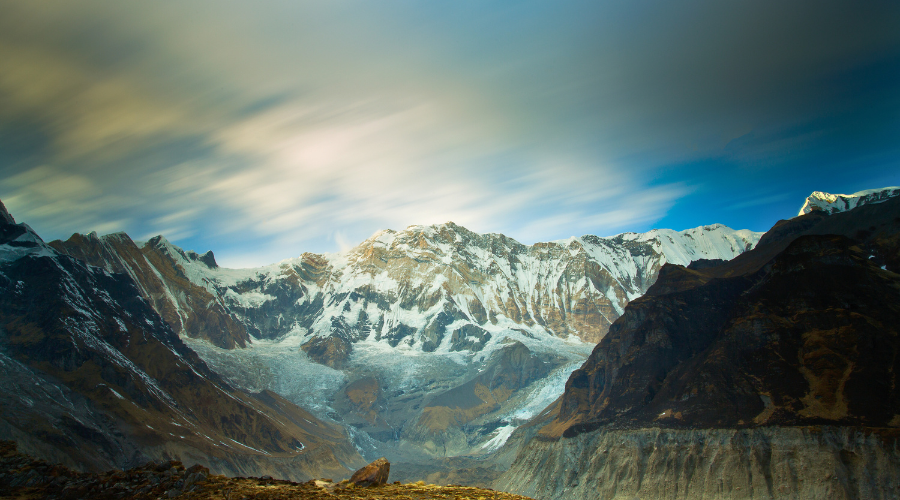 annapurna I mountain view