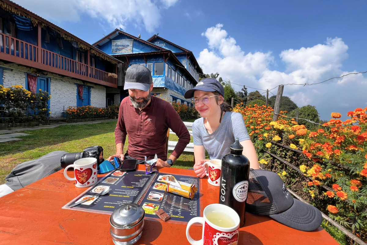 Morning Breakfast Annapurna Circuit Trek