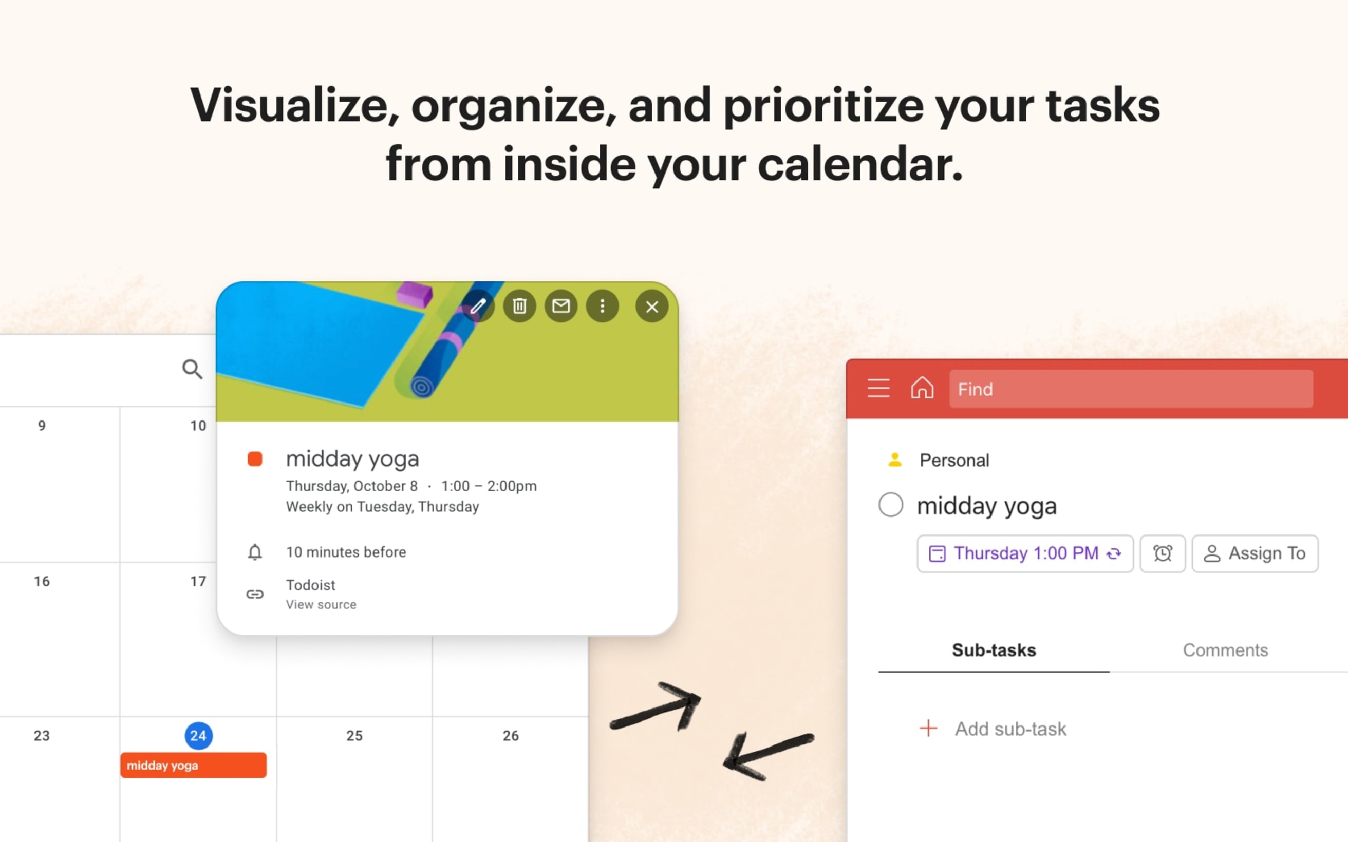 Todoist Google Calendar Sync