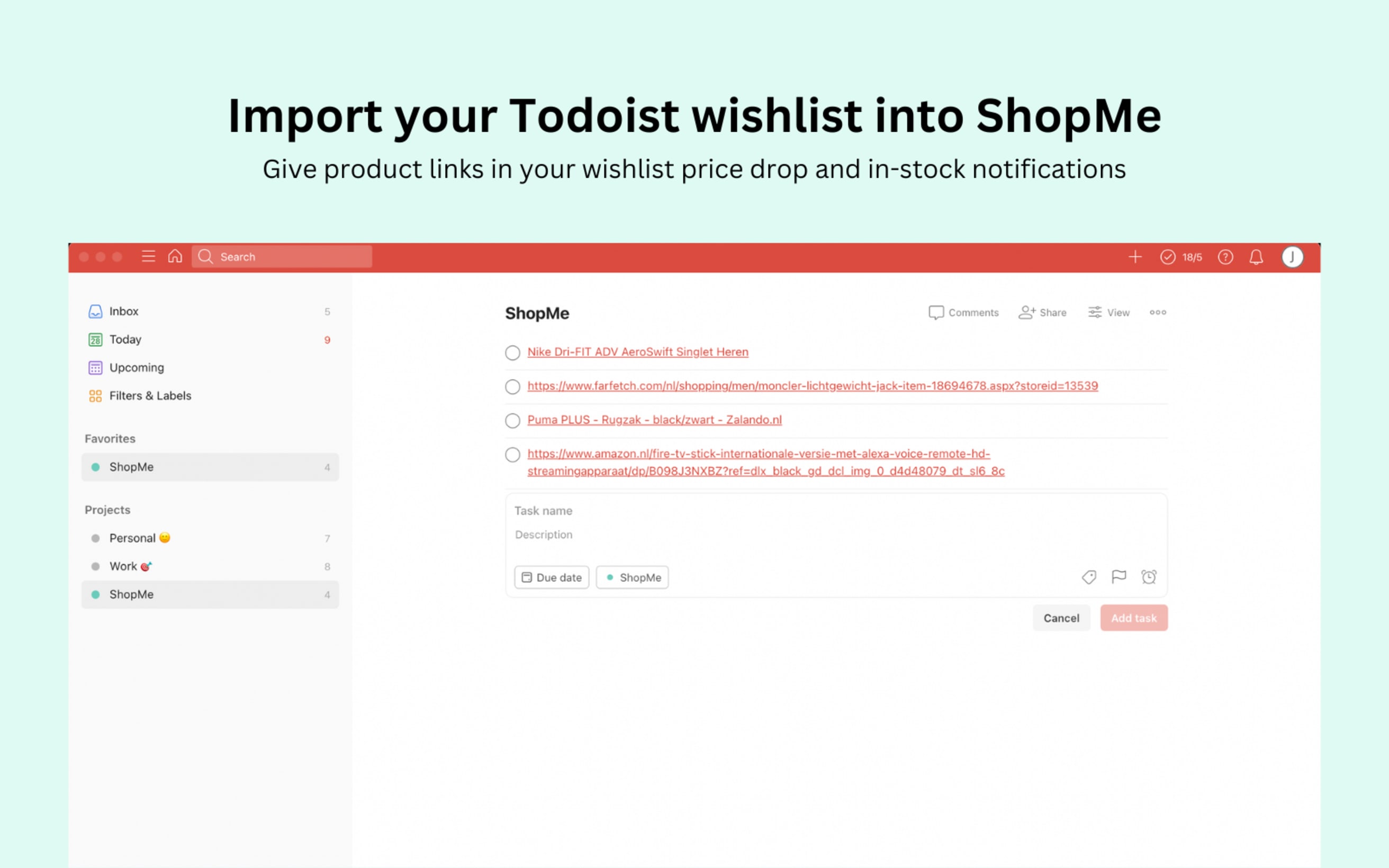 todoist-shopme