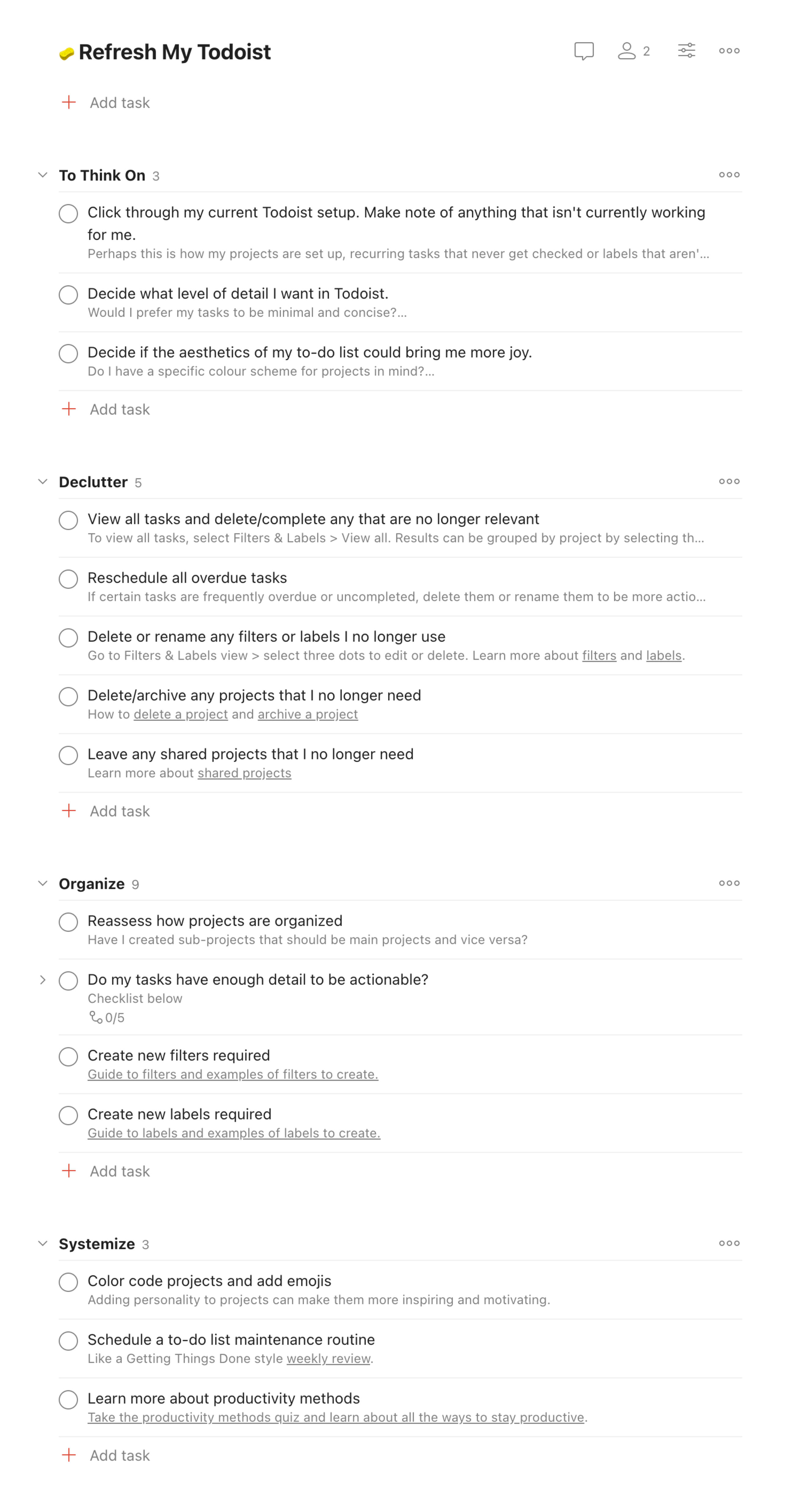 To do List Refresh Todoist to-do-list-refresh-todoist