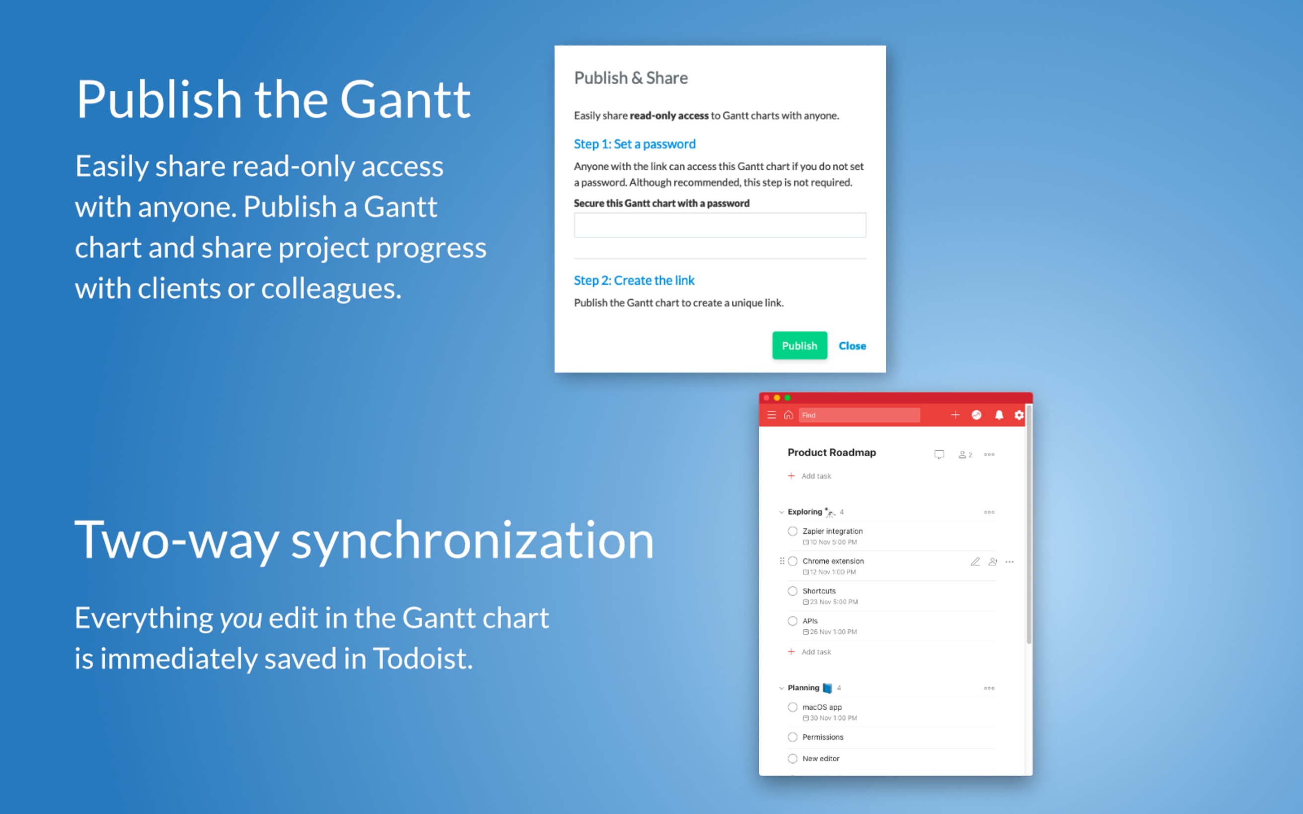 Ganttify Todoist