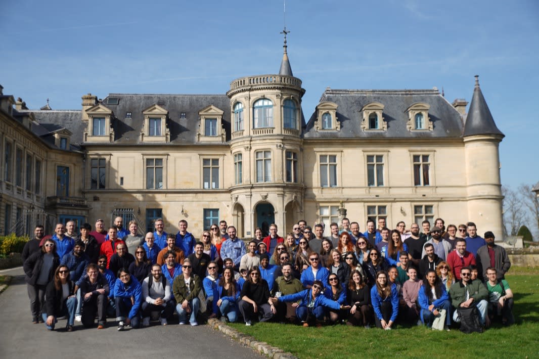 The Doist team gathered for a company retreat outside a chateau.
