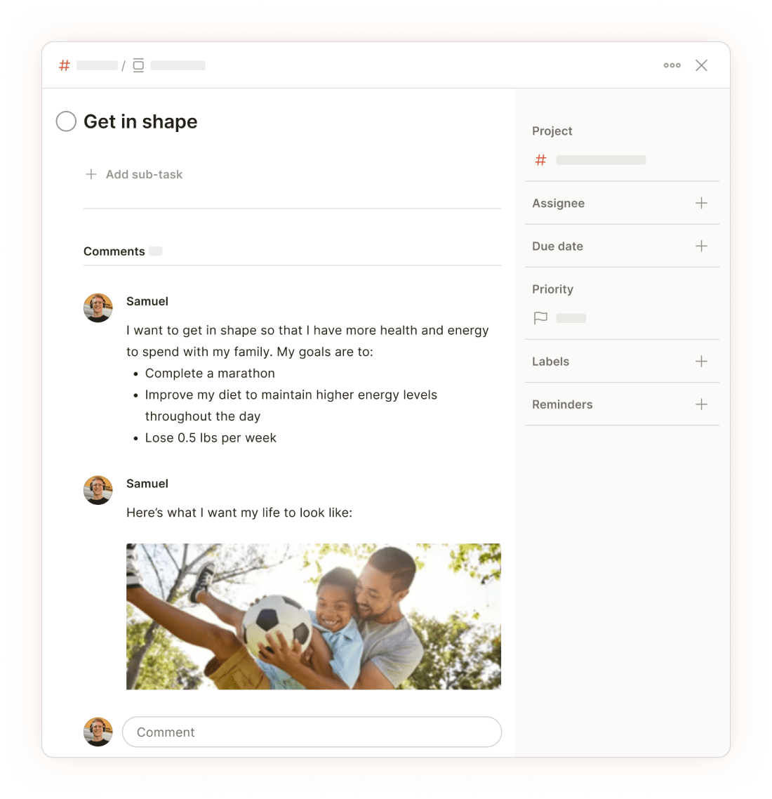 Use your final goal to keep your tasks aimed in the right direction.
