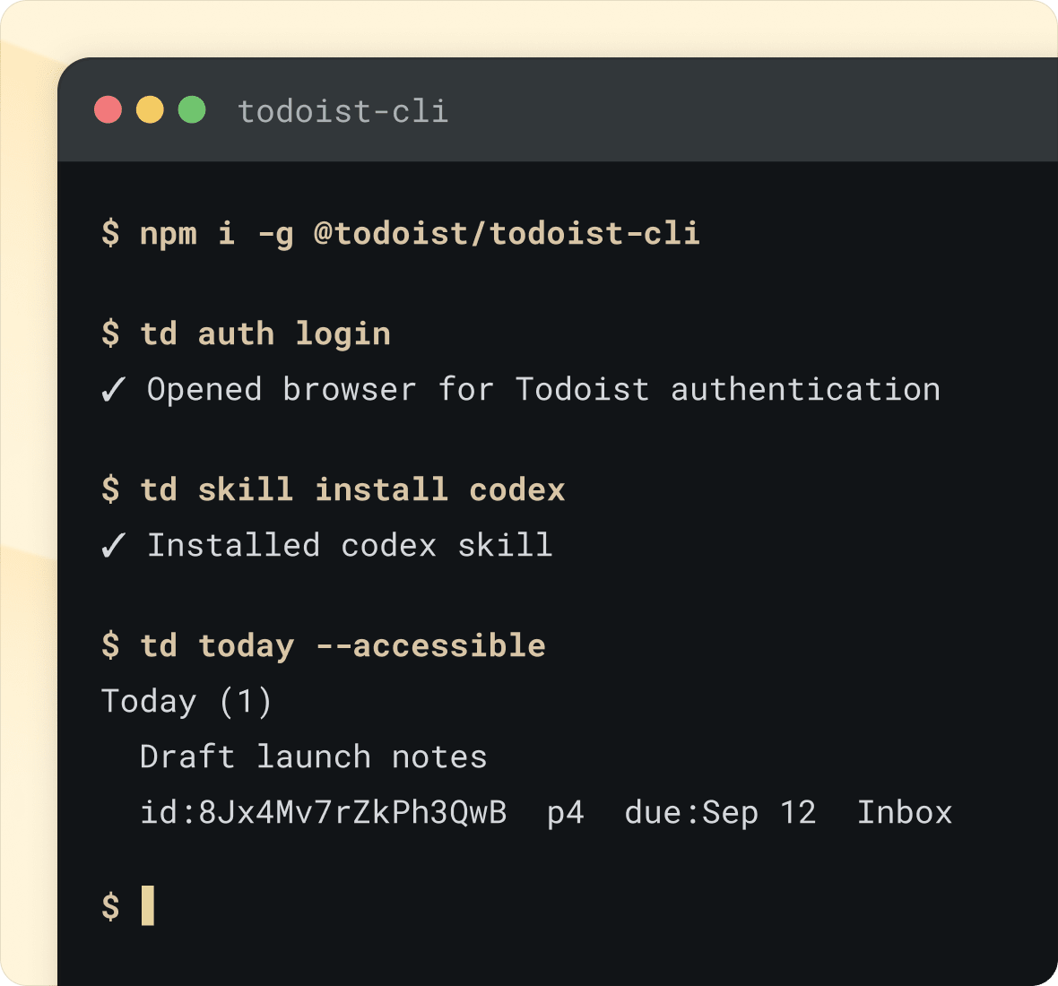 Command Line