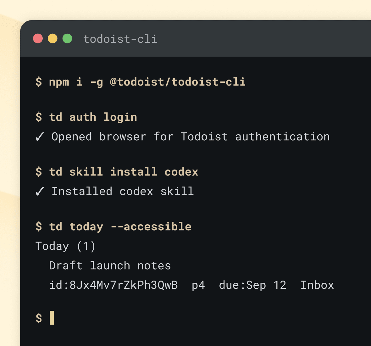 Command Line