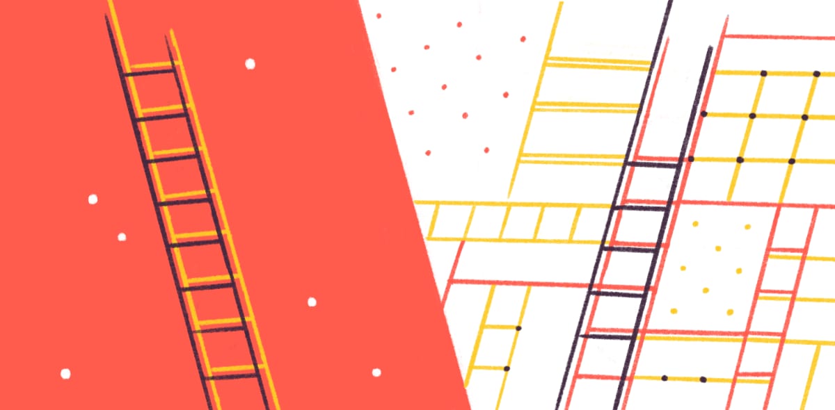 Do you view your career as a ladder or a jungle gym?