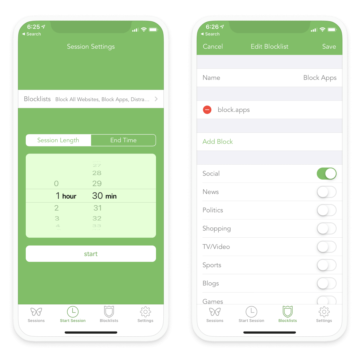 Use an app like Freedom to block the web during periods when you’re trying to focus.