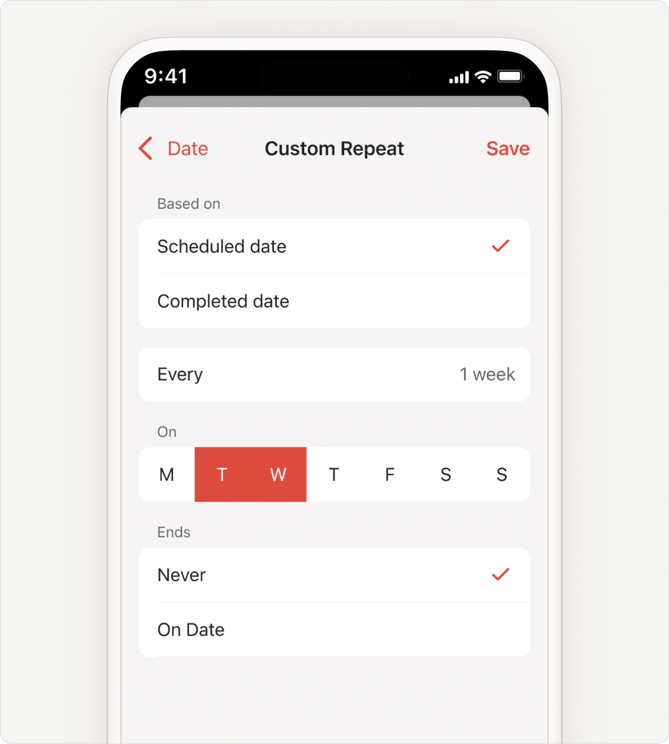 Recurring Dates Custom iOS.png