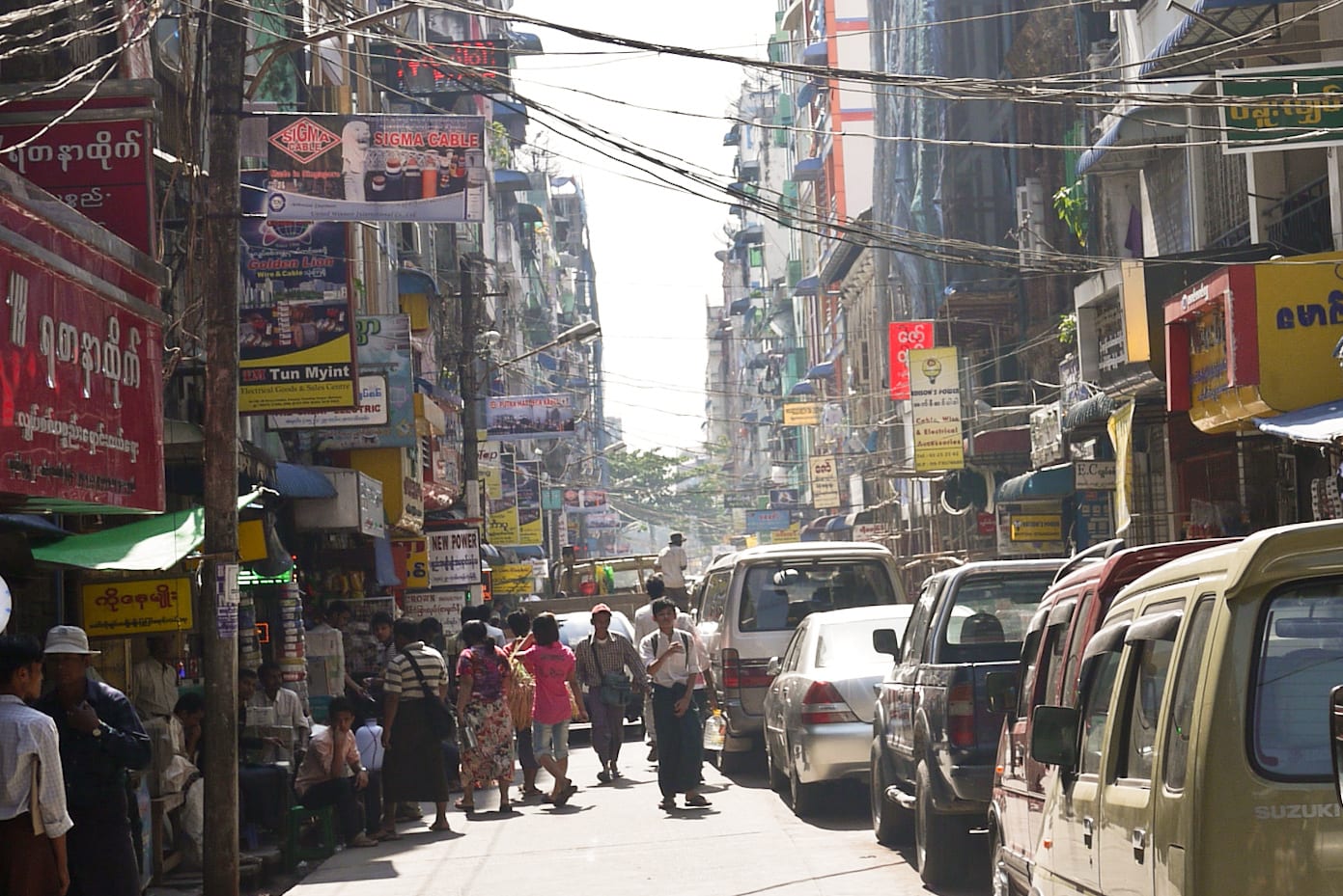 Research the basics of where you will be living, like transportation, local currency, and emergency numbers (Photo of Yangon, Burma, by Shannon O'Donnell)