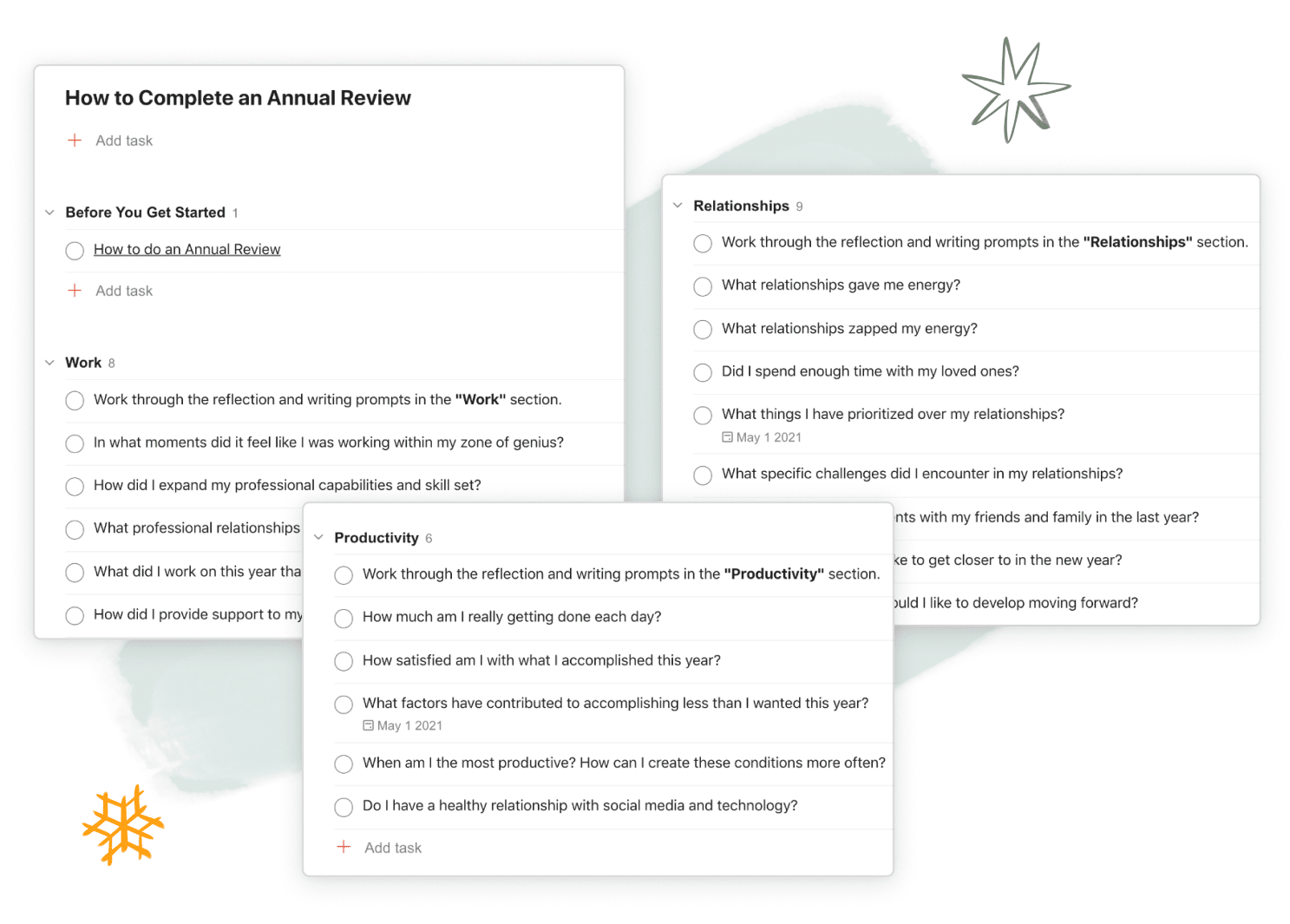 Download our <a href="http://todo.ist/annual-review-todoist-template">annual review Todoist template</a>