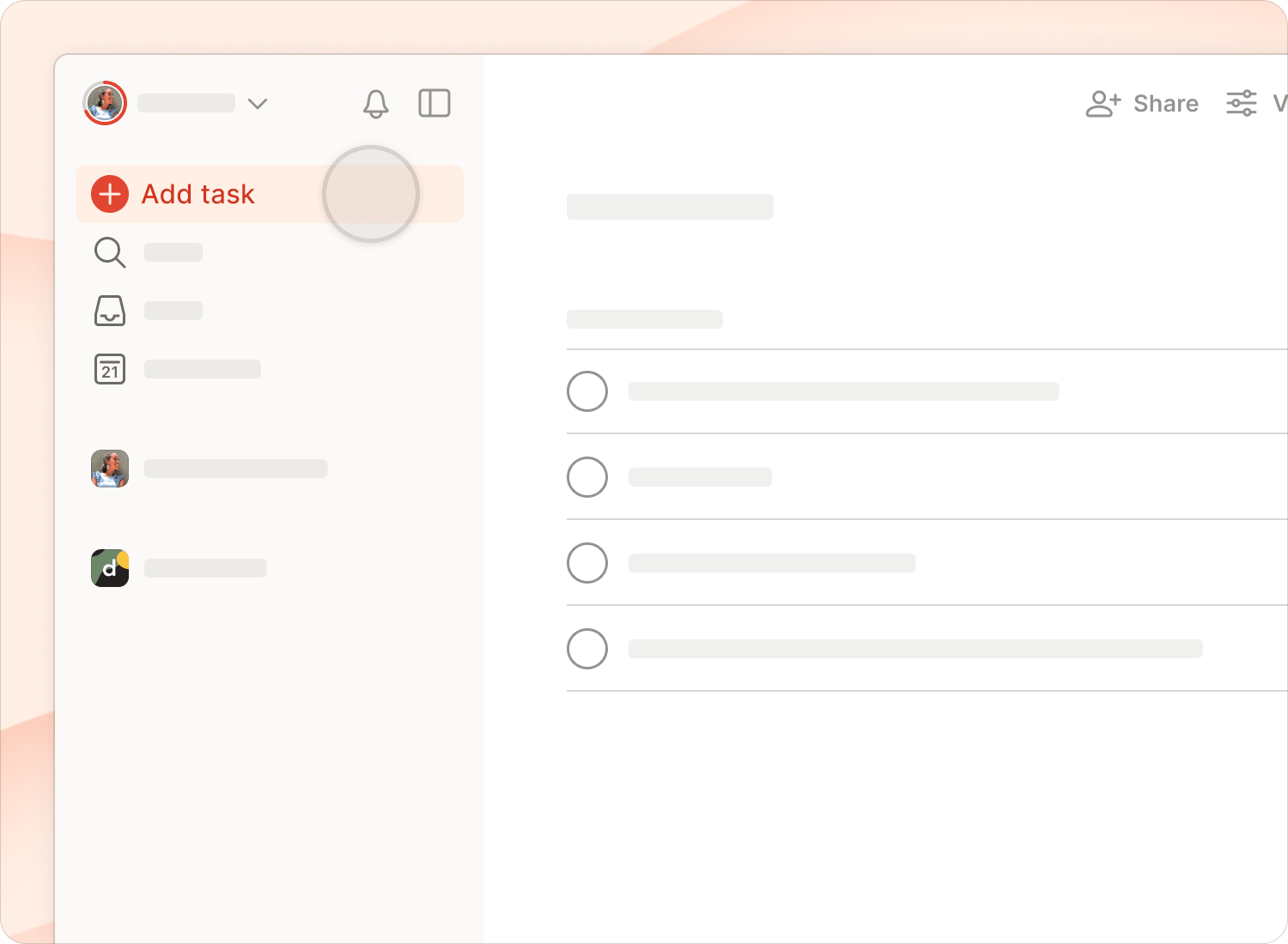 Get everything out of your head and into Todoist.