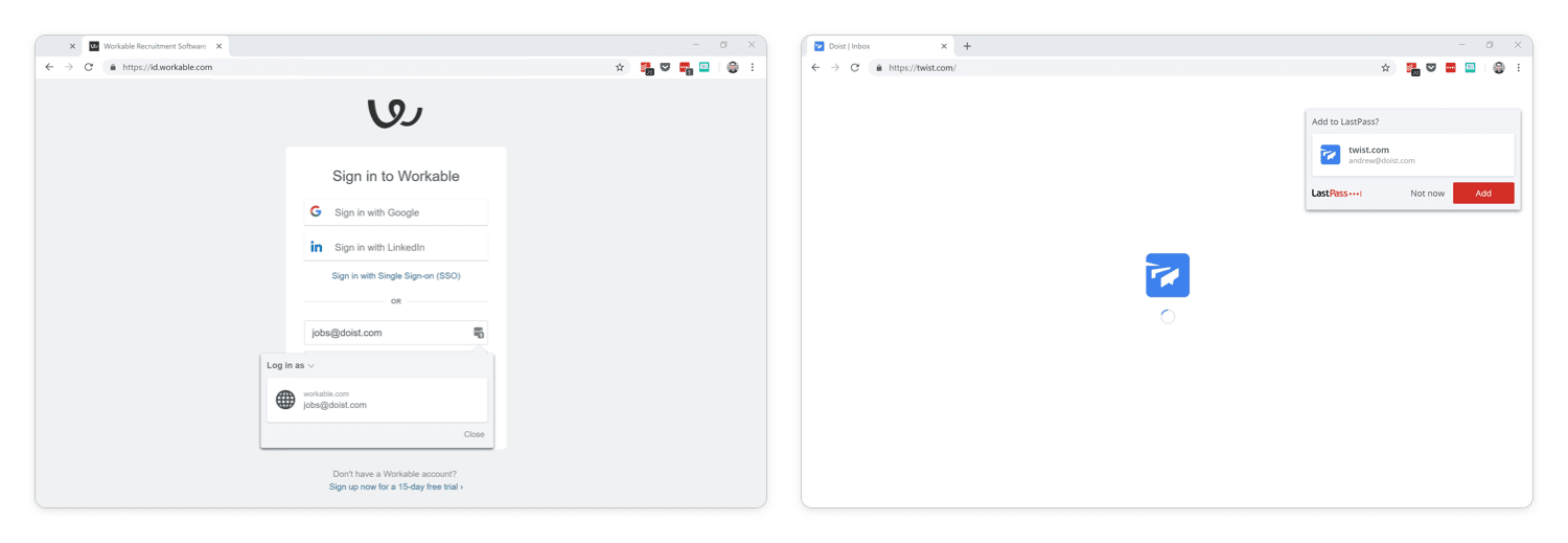 Never have to reset your password again!