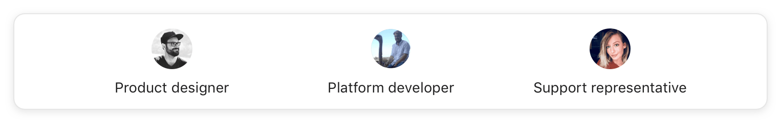 Members of a parity project are usually only three people